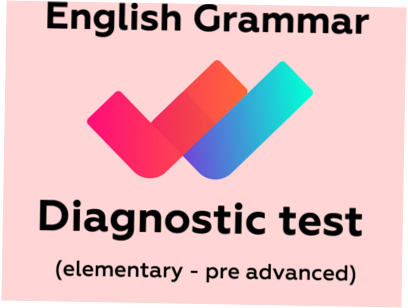 Диагностический тест по грамматике английского языка